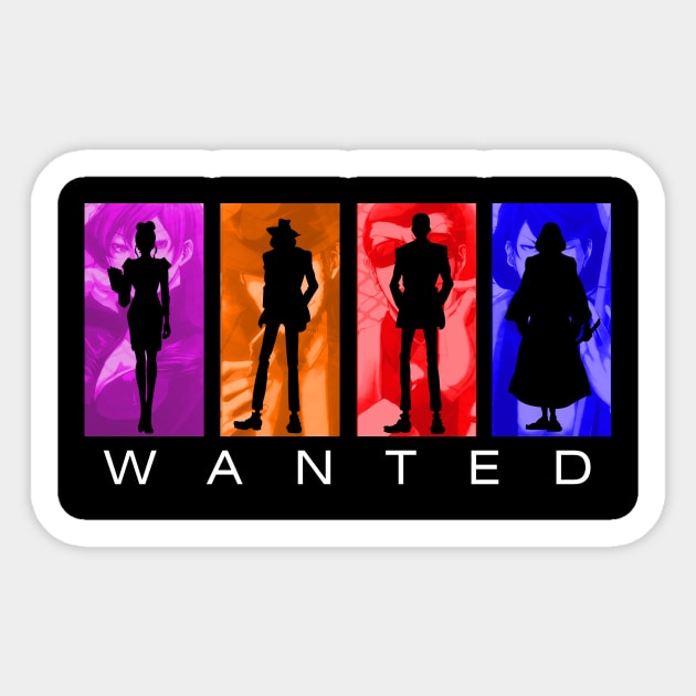 Wanted Lupin Gang Sticker by AlexKramer